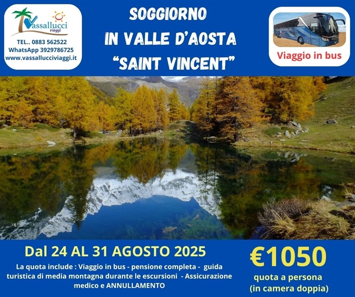 SOGGIORNO IN VALLE D'AOSTA 