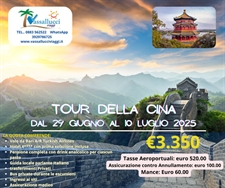 TOUR DELLA CINA