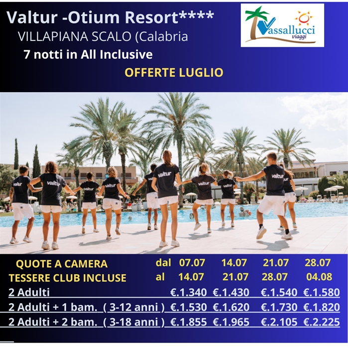 VALTUR OTIUM * STOP VENDITE *