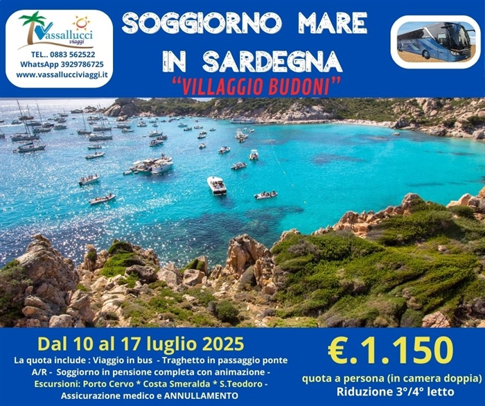 SOGGIORNO MARE IN SARDEGNA 