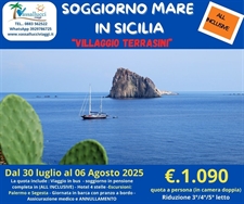 SOGGIORNO MARE IN SICILIA - VILLAGGIO TERRASINI