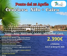 CROCIERA NILO E CAIRO