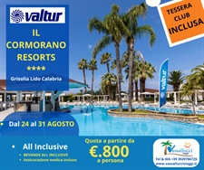 Cormorano Resort Valtur **** Calabria