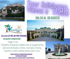 TOUR   DELL’AUSTRIA  SALISBURGO * VIENNA * TRIESTE