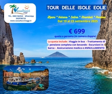 TOUR DELLE ISOLE EOLIE