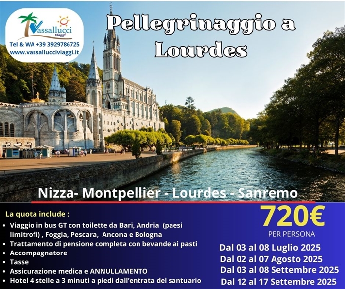 PELLEGRINAGGIO A LOURDES