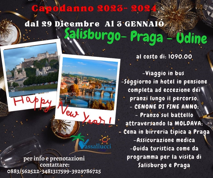 CAPODANNO SALISBURGO*PRAGA