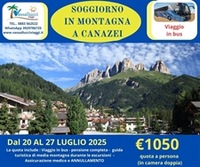 SOGGIORNO IN MONTAGNA CANAZEI