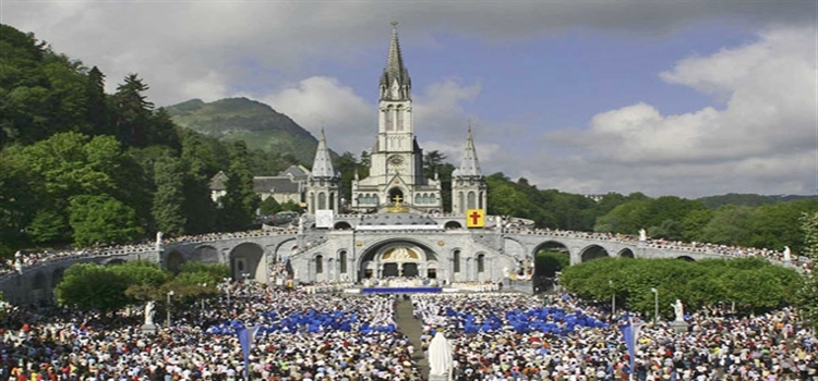 Pellegrinaggio a Lourdes durata 6 giorni dal 31 luglio al 5 agosto