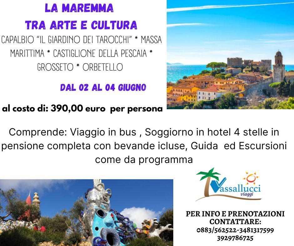LA MAREMMA  TRA ARTE E CULTURA